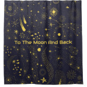 Kinder buitenruimtespiegels douchegordijn (Voorkant)