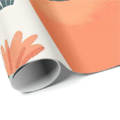 Kinder Cactus Wrapping Paper Cadeaupapier (Rol Hoek)