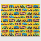 Kinder Cadeaubon voor Aangepaste Bouw en Verjaarda Cadeaupapier (Vlak)