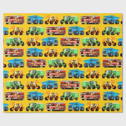 Kinder Cadeaubon voor Aangepaste Bouw en Verjaarda Cadeaupapier (Vlak)