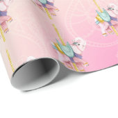 Kinder carrousel Elephant Wrapping Paper Cadeaupapier (Rol Hoek)