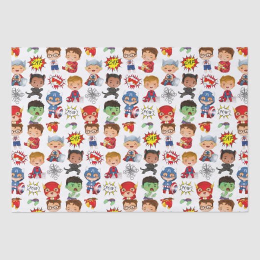 Kinder Cartoon Tissuepapier (Voorkant)