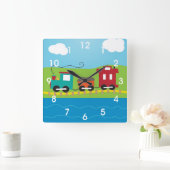 Kinder Choo Choo trein  Vierkante Klok (Huis)