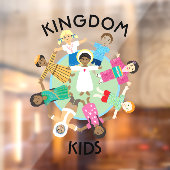 Kinder Christelijke club Raamsticker (Vel 2)