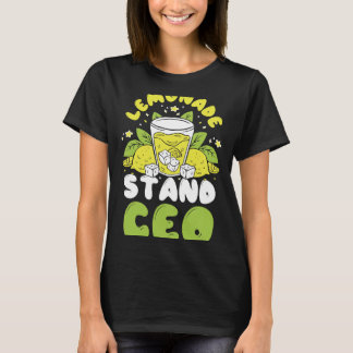 Kinder citroensap Lemade Kinder limonade stand T-shirt
