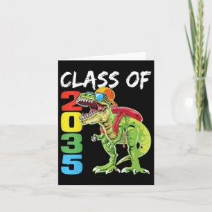 Kinder CL van 2035 T Rex Dinosaurus Eerste Dag van Kaart