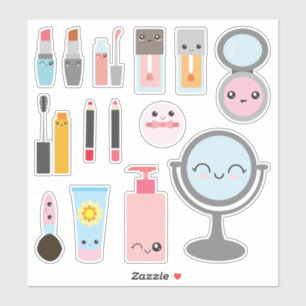 Kinder Collectie voor cosmetica Sticker