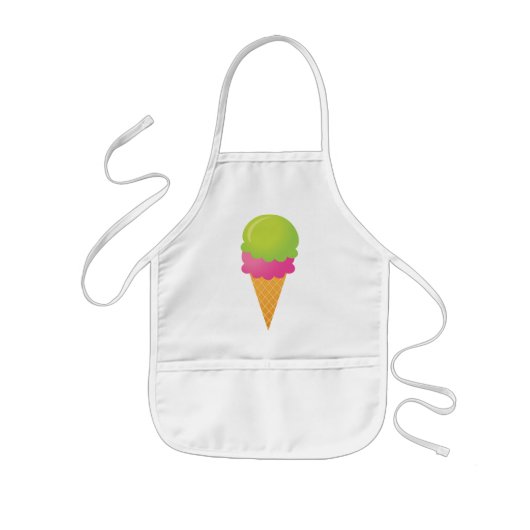 Kinder Cone apron Schort (Voorkant)