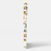 Kinder constructiedronk voor vrachtwagens iPhone hoesje (Rechterkant)