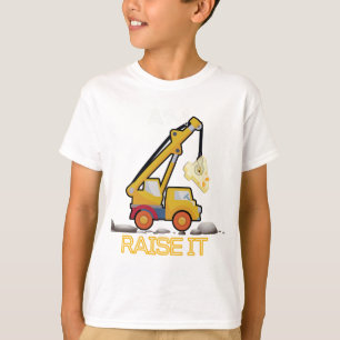 Kinder constructietransport vierde geboortecyclus t-shirt