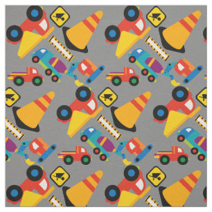 Kinder constructievoertuigen stof