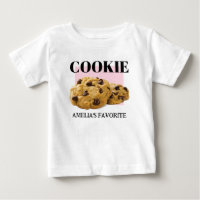 Kinder Cookie T-shirt, gepersonaliseerde Cookie