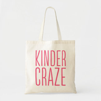 Kinder Craze Canvas tas