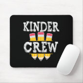 Kinder Crew Fun Kindergarten Squad 1 dag Muismat (Met muis)
