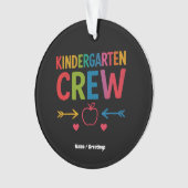 Kinder Crew Funny Kindergarten Fun Retour À L'Écol (devant)