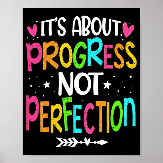 Kinder Crew Star Test Day State Testing Day Monito Poster (Voorkant)