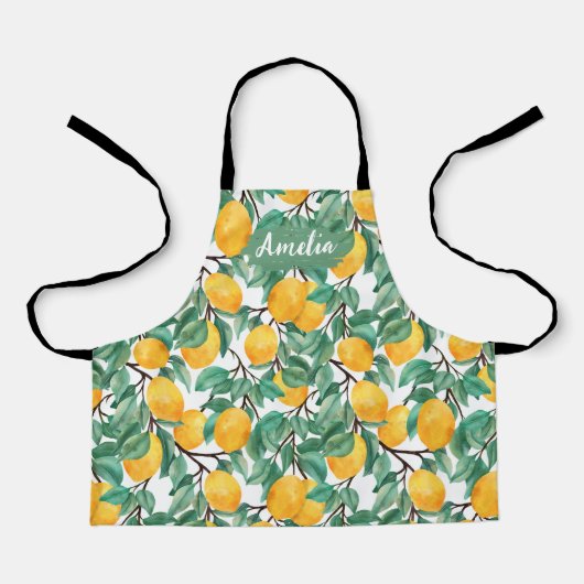 Kinder Custom Chef Schort, Koken Bakken BBQ Schort (Voorkant)