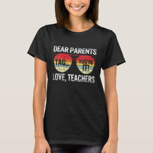 Kinder Cute Beste Ouders Label Je bent het liefdes T-shirt