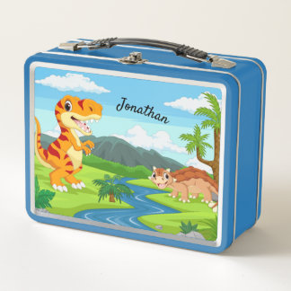 Kinder Cute Cartoon Dinosaurs School