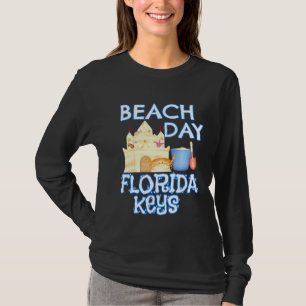 Kinder Cute Kinder Florida Keys Beach Day Vacation T-shirt