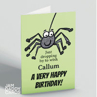 Kinder Cute Spider  verjaardag