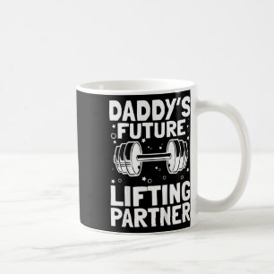 Kinder Daddy's Lifting Partner Sterkte Gym Funny B Koffiemok