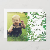 Kinder Dank u Briefkaart Wilde Oerwoud (Voorkant / Achterkant)