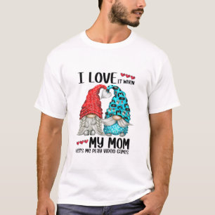 Kinder dat ik er dol op ben als mijn moeder me vid t-shirt