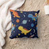 Kinder dino's, ruimtedinosaurussen kussen (Deken)