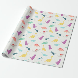 Kinder Dinosaur Cadeaupapier