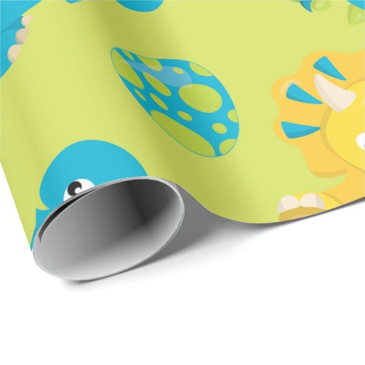 kinder Dinosaur- en prehistorisch verpakkingspapie Cadeaupapier (Rol Hoek)