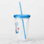 Kinder Dinosaur Persoonlijk Acryl Drinkbeker (Links)