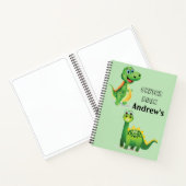 Kinder dinosaurischets notitieboek (Binnen)