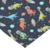 Kinder dinosaurus astronautenpatroon tafelkleed (Gekanteld)