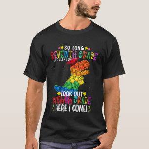 Kinder dinosaurus fidget Speelgoed zo lang 7e klas T-shirt