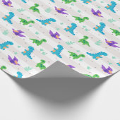 Kinder dinosaurus inpakpapier (Hoek)