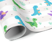 Kinder dinosaurus inpakpapier (Rol Hoek)