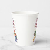 Kinder Dinosaurus Verjaardag Papieren Bekers (Rechts)