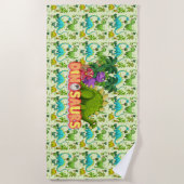 Kinder dinosaurussen strandlaken (Voorkant)