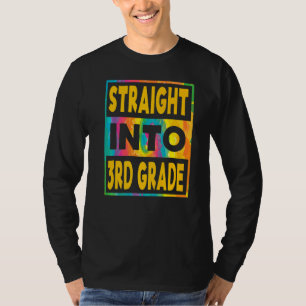 Kinder direct in 3e klas eerste dag van derde gr t-shirt