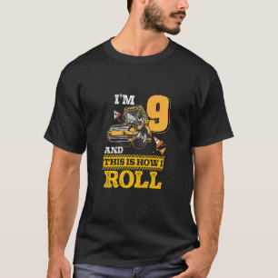 Kinder dit is hoe ik Asphalt Roller 9 jaar oud kan T-shirt