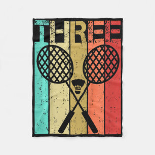 Kinder Dminton 3 Verjaardag Jongen Meisje Dminton Fleece Deken