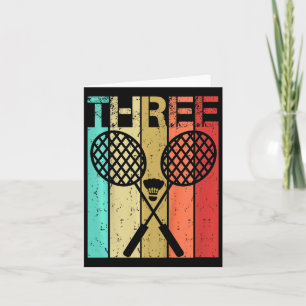 Kinder Dminton 3 Verjaardag Jongen Meisje Dminton Kaart