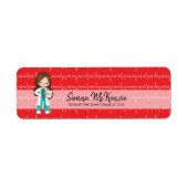 Kinder dokter etiket (Voorkant)