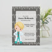 Kinder dokter kaart (Staand voorkant)