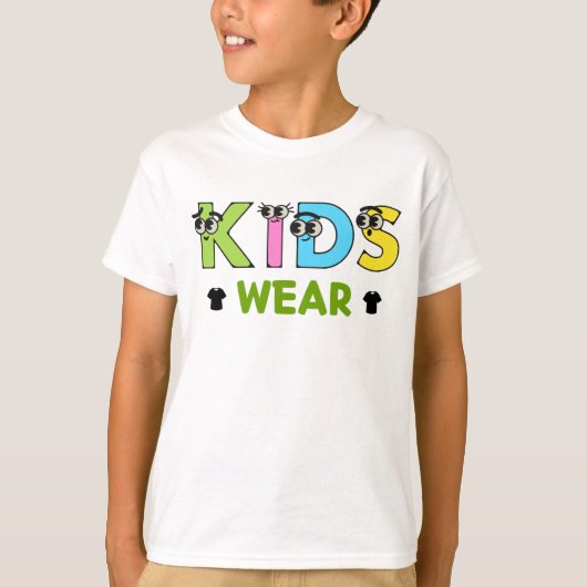 Kinder draag t-shirt (Voorkant)