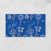 Kinder educatie visitekaartje (Achterkant)