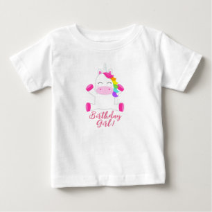 Kinder Eenhoorn Gold Eyes Horn T-shirt Verjaardag