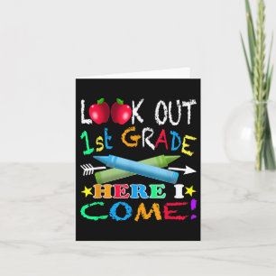 Kinder eerste dag van de eerste graad 1 graad H Kaart