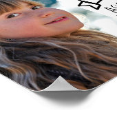 Kinder eerste dag van het Afbeelding van de School Poster (Hoek)